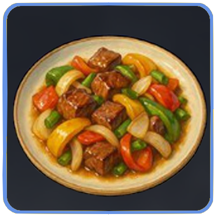 Seven Deadly Sins Origin- Stir-fried Steak