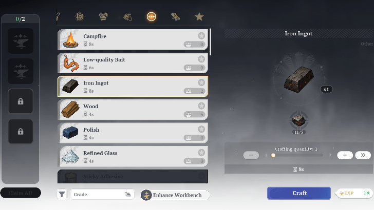 Craft it on the Workbench