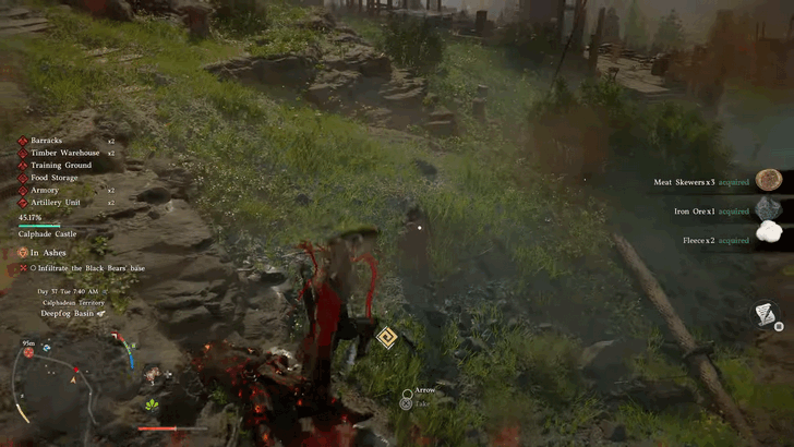 Fleece Dropped by Black Bear Enemies