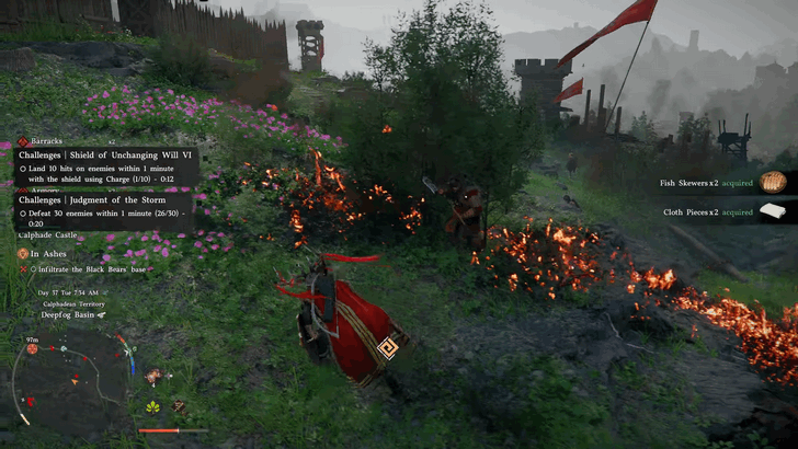 Getting Cloth Pieces