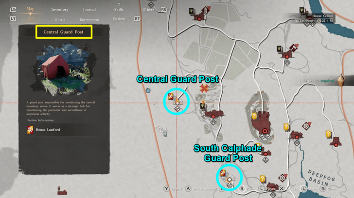 Ally Central Guard Posts