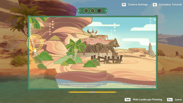 Genshin - Sightseeing with Friends 3-3-3-Pattern