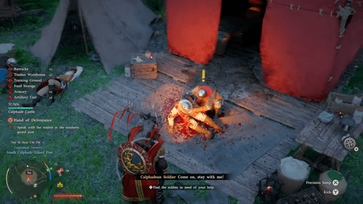 Southern Guard Post Soldier