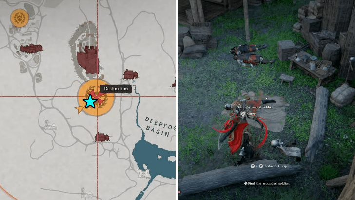 Wounded Soldier Location