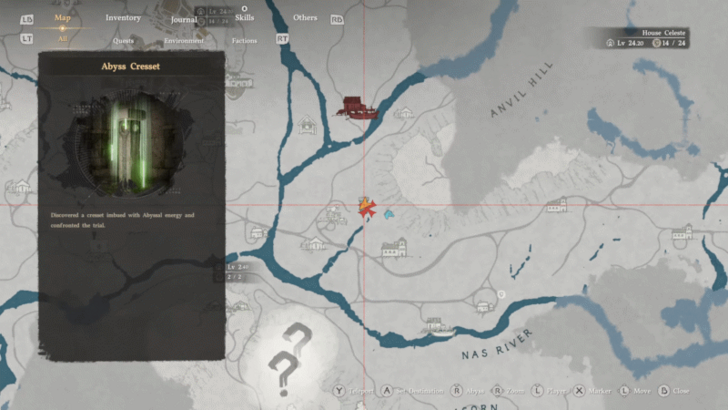 A Hill Guided by Light map location