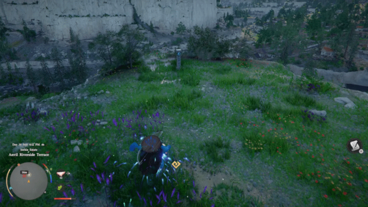 A Hill Guided by Light location