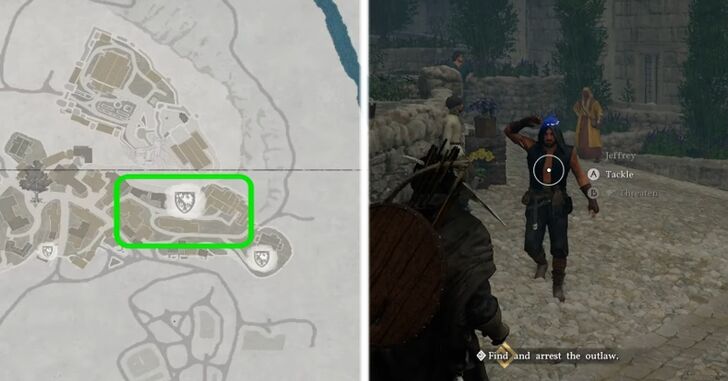 Map and World Location of Jeffrey