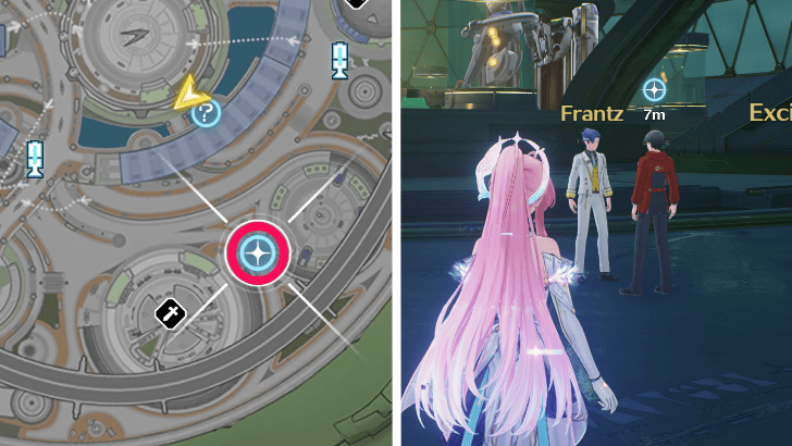 Frantz and Professor Edgar Location