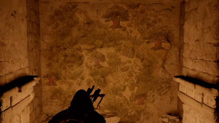 Azure Moon Labyrinth Mural Clue