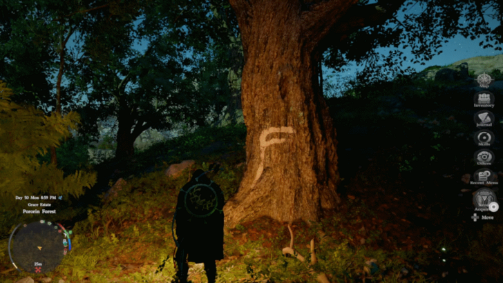 Azure Moon Labyrinth Tree Clue 3