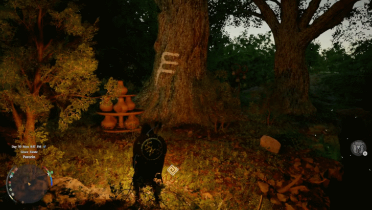 Azure Moon Labyrinth Tree Clue 1