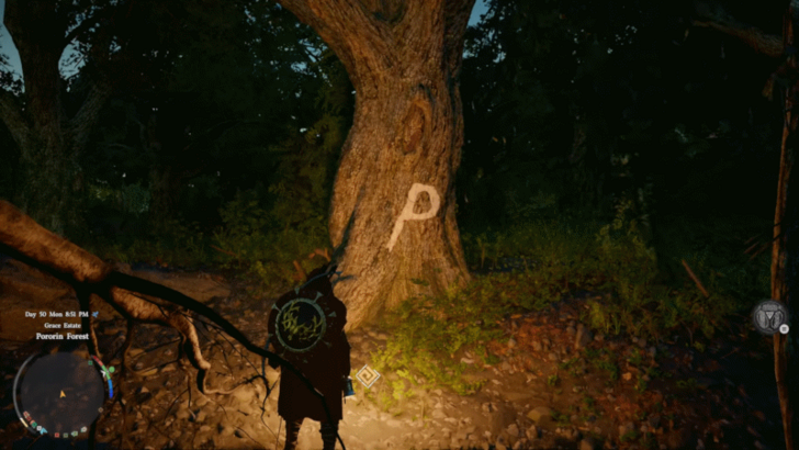 Azure Moon Labyrinth Tree Clue 2