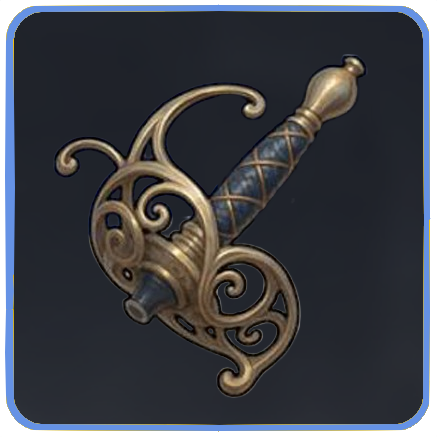 Seven Deadly Sins Origin- Rapier Hilt