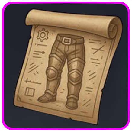 Seven Deadly Sins Origin- Bottoms Crafting Blueprint