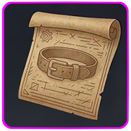 Seven Deadly Sins Origin- Belt Crafting Blueprint