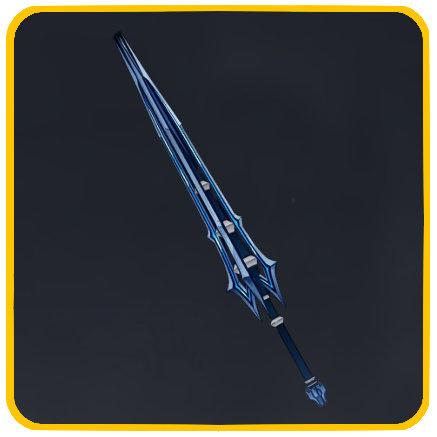 Seven Deadly Sins Origin - Black Flame Wings Lance