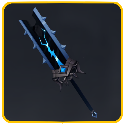 Seven Deadly Sins Origin - Black Flame Wings Greatsword