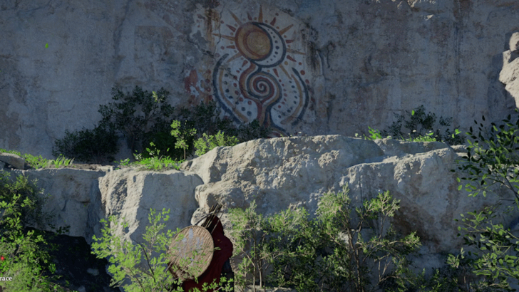 Dragon Stone Chamber Mural Clue 2 Location