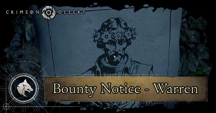 Bounty Notice - Salvatore Banner