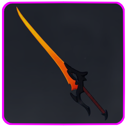 Seven Deadly Sins Origin - Crimson Flame Rapier