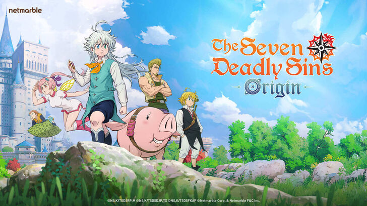 The Seven Deadly Sins Origin Pre-Registration Artwork
