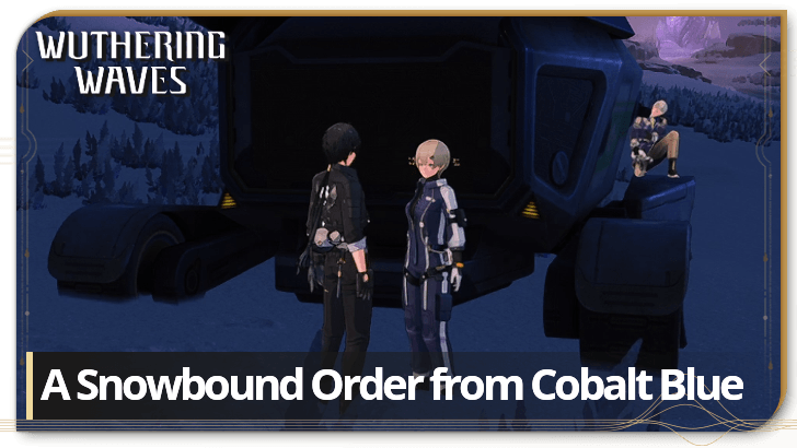 Wuthering Waves - A Snowbound Order from Cobalt Blue