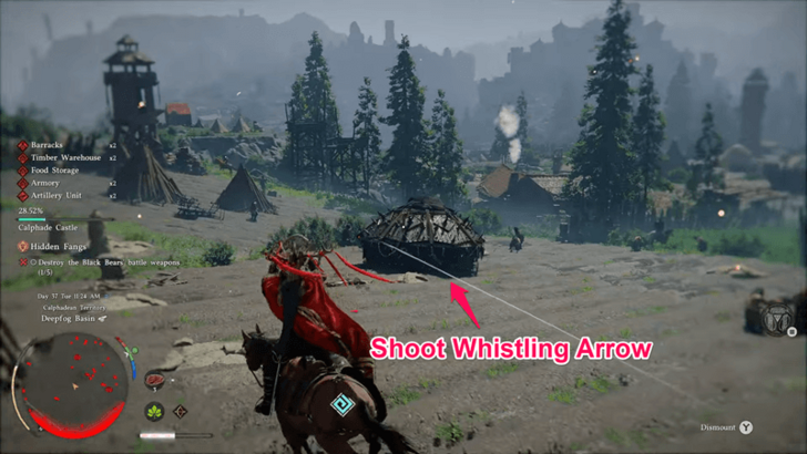 Shoot Whistling Arrow on Tanks