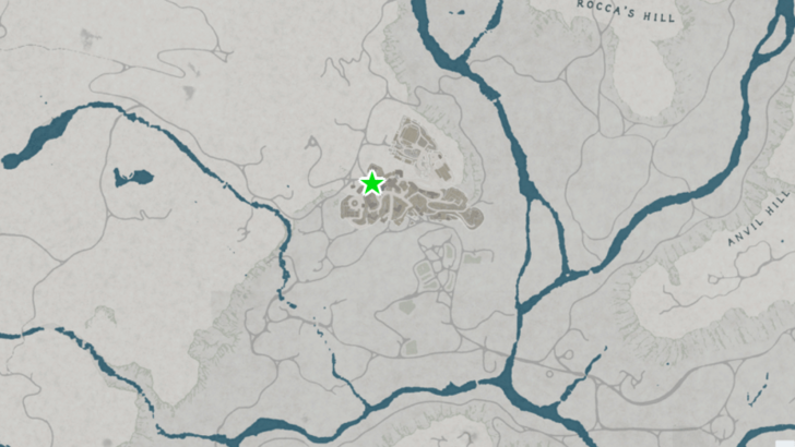 Toll of Pywel Location