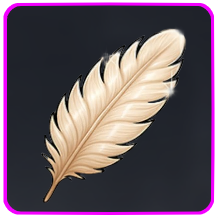 Soft Giant Bird Feather Icon