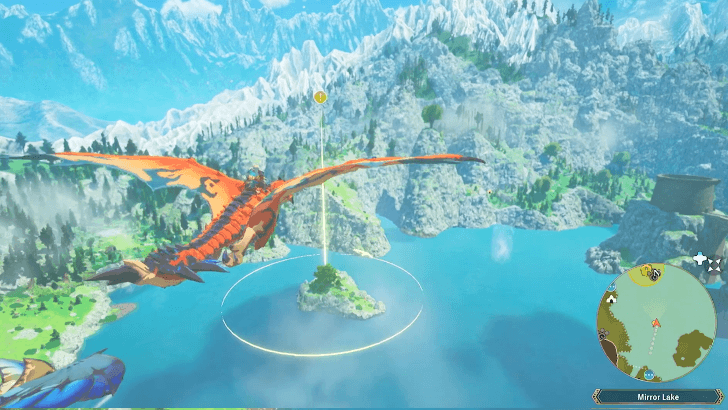 Go to the mirror lake catavan stand