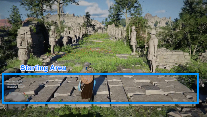 Drakesfall Gorge Ruins Solution Step 1