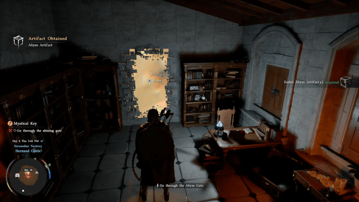 Faded Abyss Artifact from Exploration and Quests