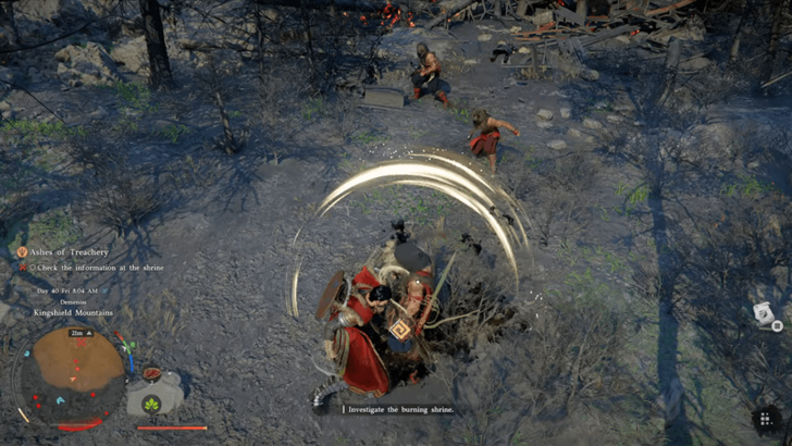 Black Bear Ambush at the Burning Shrine