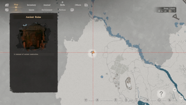 Deepfog Basin Everfrost Ruins map location