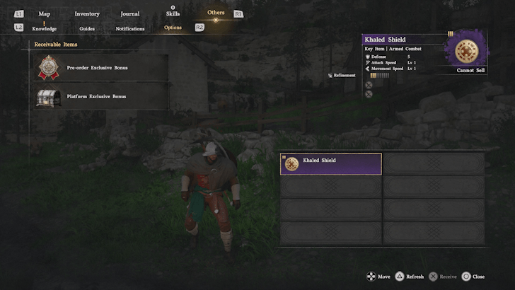 How to Get Khaled Shield