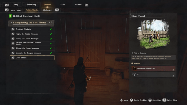 Close Threat Location