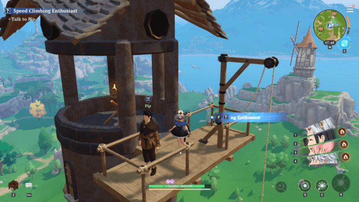 Speed Climbing Enthusiast` Overworld