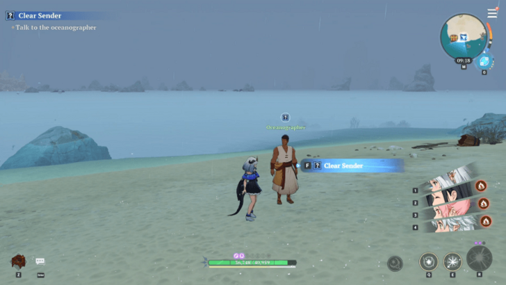 Clear Sender` Overworld