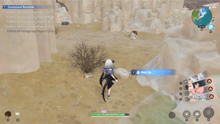 Voyage Log B1 Overworld