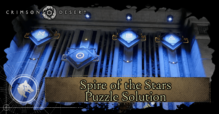 Crimson Desert - Spire of the Stars Puzzle Solution