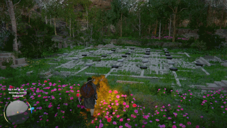 Duskwood Waterside Ruins Overworld Location