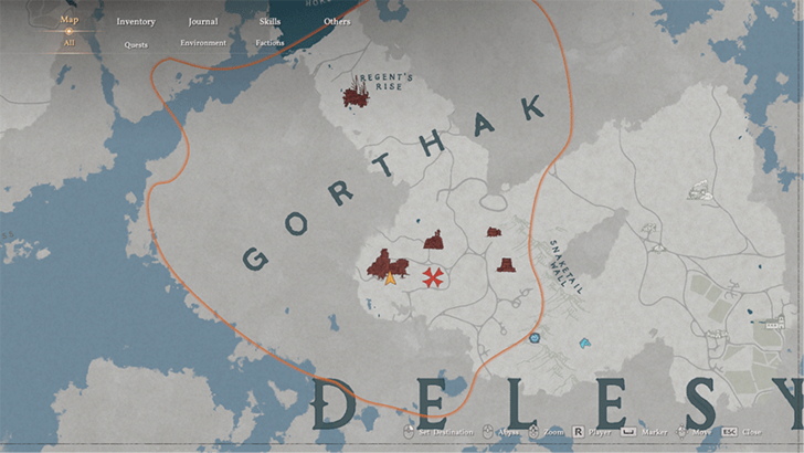 Plate Armors of the World Vol. 3 Map Location