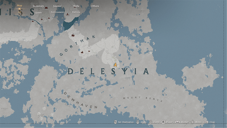 Leather Armors of the World Vol. 1 Map Location