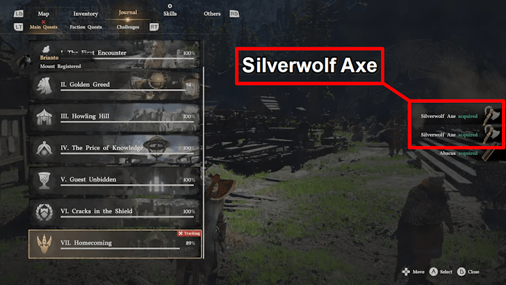 How to Get Silverwolf Axe