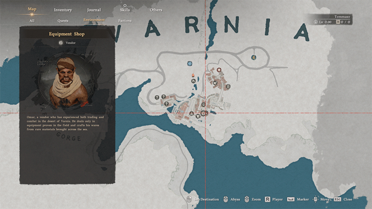 Shields of the World Vol. 1 Map Location