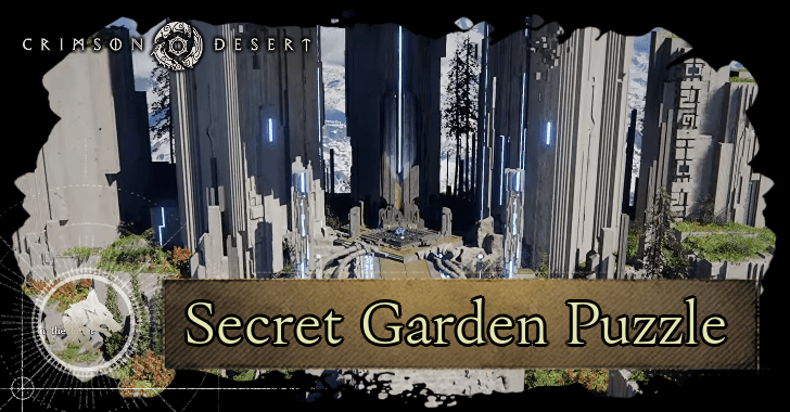 Crimson Desert - Secret Garden Puzzle