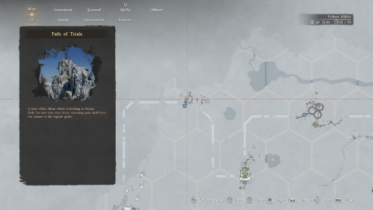 Frost Mantle Map Location