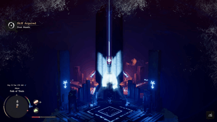 Frost Mantle Location