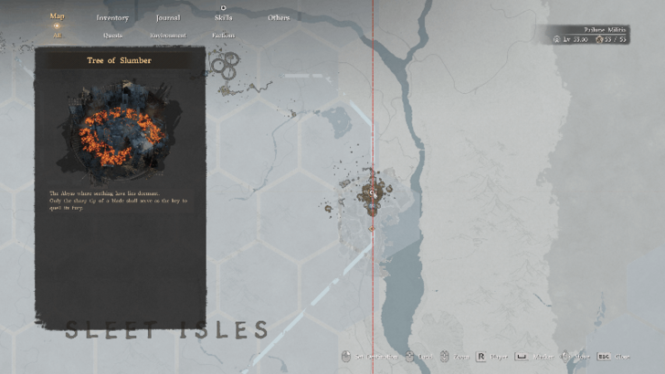 Flame Strike Map Location