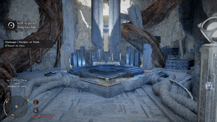 Diving Force Palm Location